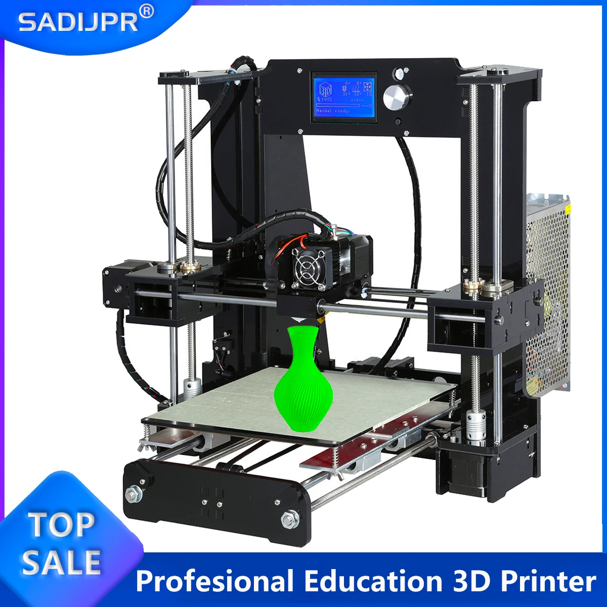 New FDM 3D Printer Kit High Precision With 100MM/S Fast Printing Professional DIY Sprite Extruder Dual Z-axis And Y Optical Axis