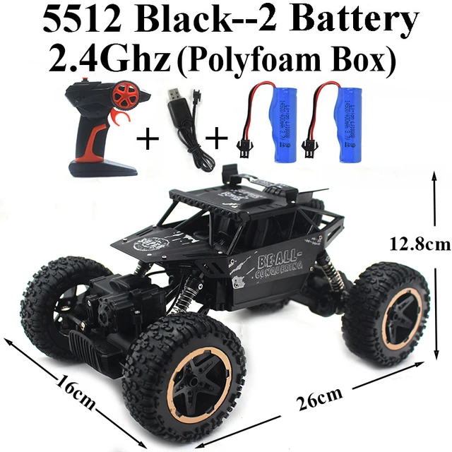  4WD Rock Crawler Off Road RC Car Remote Control Toy Machine On Radio Control 4x4 Drive Car Toys For Boys 5510