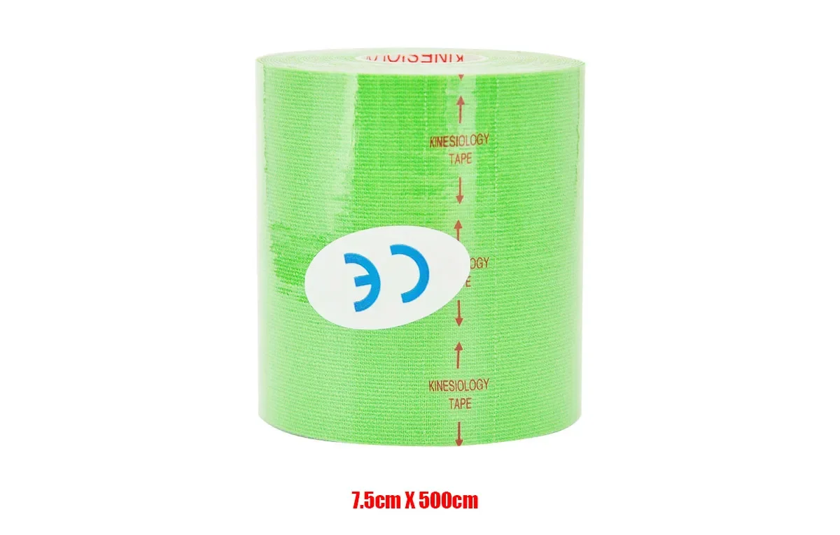 1/4 stücke Kinesio Elastische Bandage Knie Pad Bandage Kinematische Unterstützung Pad Locking Motion Selbst-Kleber Venda Kinesiotape Verband – Detail 9