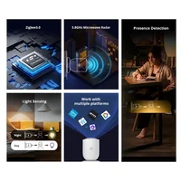 SONOFF Zigbee Human Presence Sensor SNZB-06P Presence Detection Light Sensing Smart Home Automation For Google Alexa Alice - Image 3