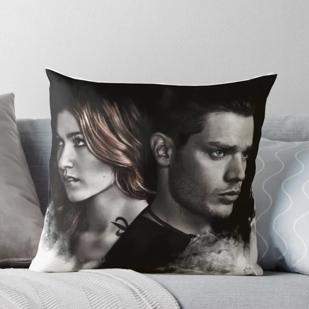 

Clace Shadowhunters S2 Throw Pillow Couch Cushions Cushions For Sofa Rectangular Cushion Cover luxury throw pillow covers