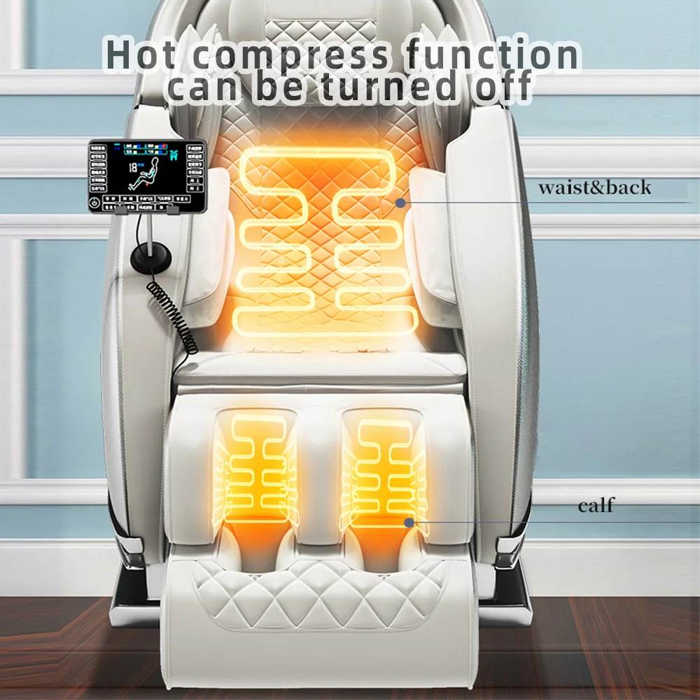 2 Year Warranty 4D SL Airbag Zero Gravity full body Massage Chair Home 3D Office Foot Roller Shiatsu Office Chair Massage Sofa 3