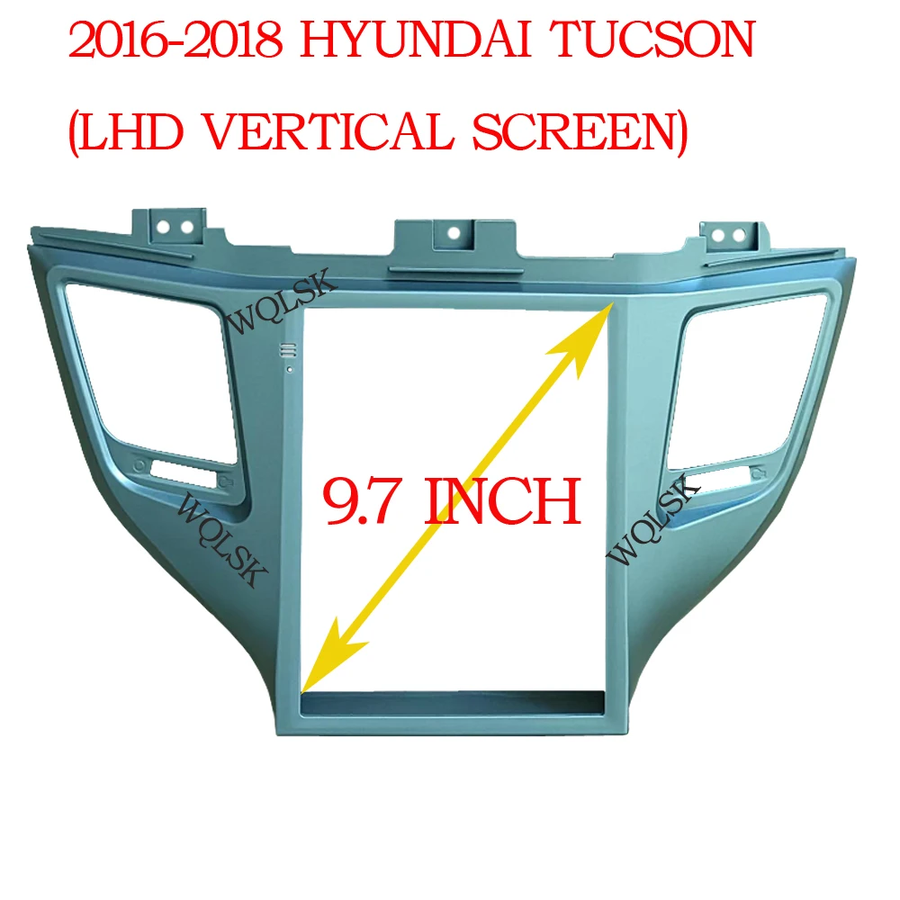    ,   2016-2018 9.7 ġ  ũ DVD ġ г  ŰƮ, 2 Din Fascia