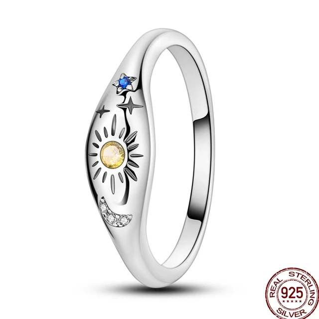 Bagues en argent Sterling 2025 originales pour femmes, couronne à nœud papillon, cœur d'amour, mauvais œil, bijoux d'anniversaire, cadeau d'anniversaire, 925