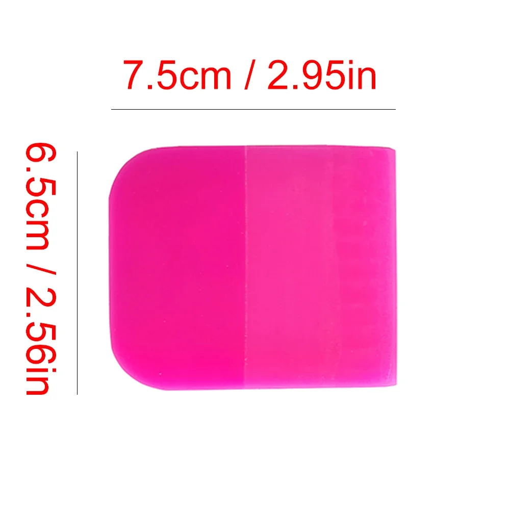 PPF Schaber Grün Rosa Rakel Carbon Faser Vinyl Wrapping TPU Gummi Rakel Auto Film Aufkleber Detaillierung Fenster Tönung Werkzeug T21 – Detail 15