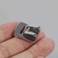 1Pcs Sliver Rolled Hem Curling Presser Foot For Sewing Machine Singer Janome Sewing Accessories 2