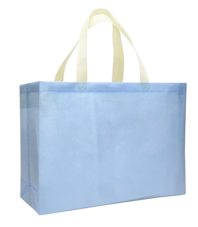 Blue2(Beige tote)