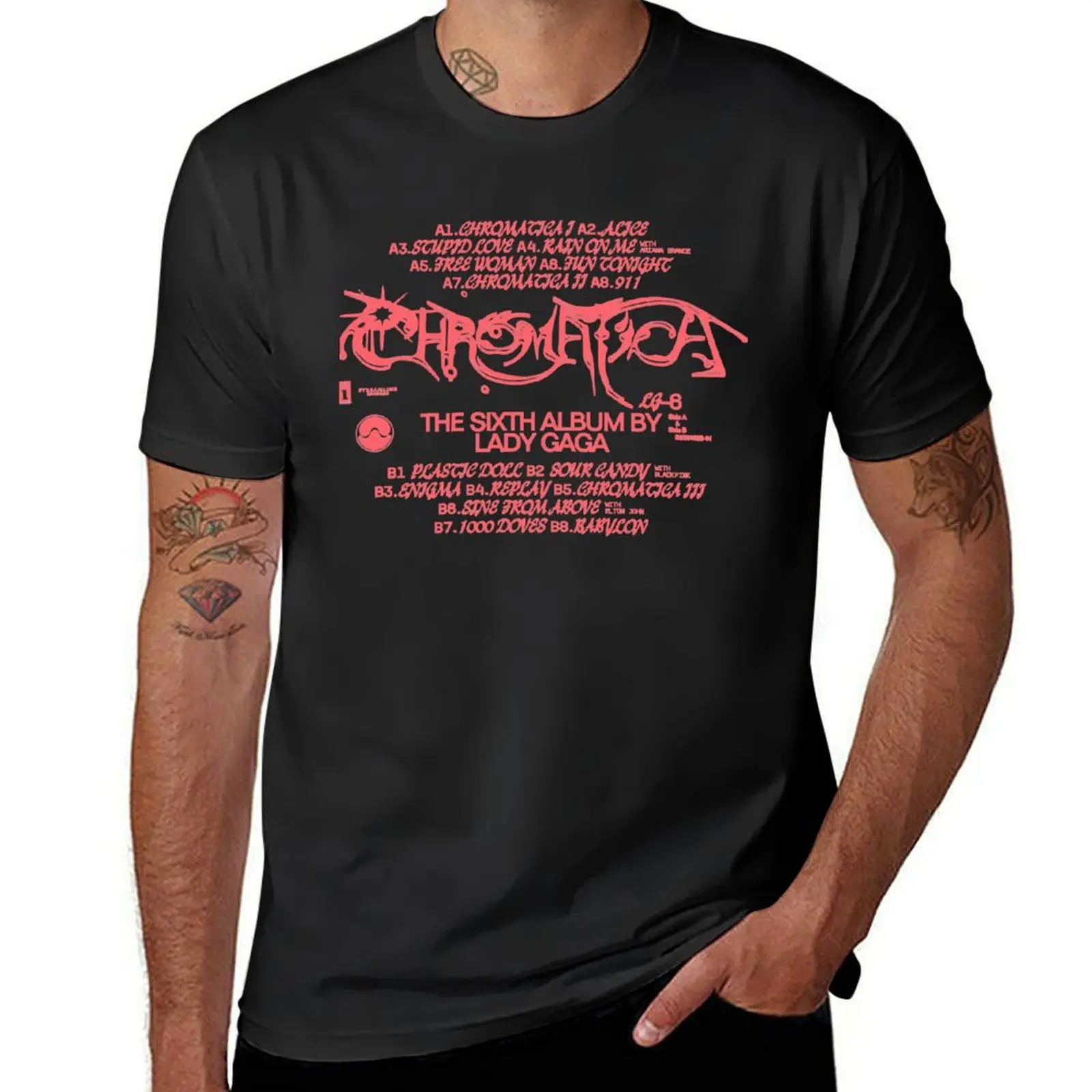 

Chromatica Logo Classic T-Shirt blanks summer tops t shirts men