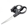 2024 Popular New Professional Laser Guided Scissors For home Crafts Wrapping Gifts Fabric Sewing Cut Straight Fast Scissor Shear 3