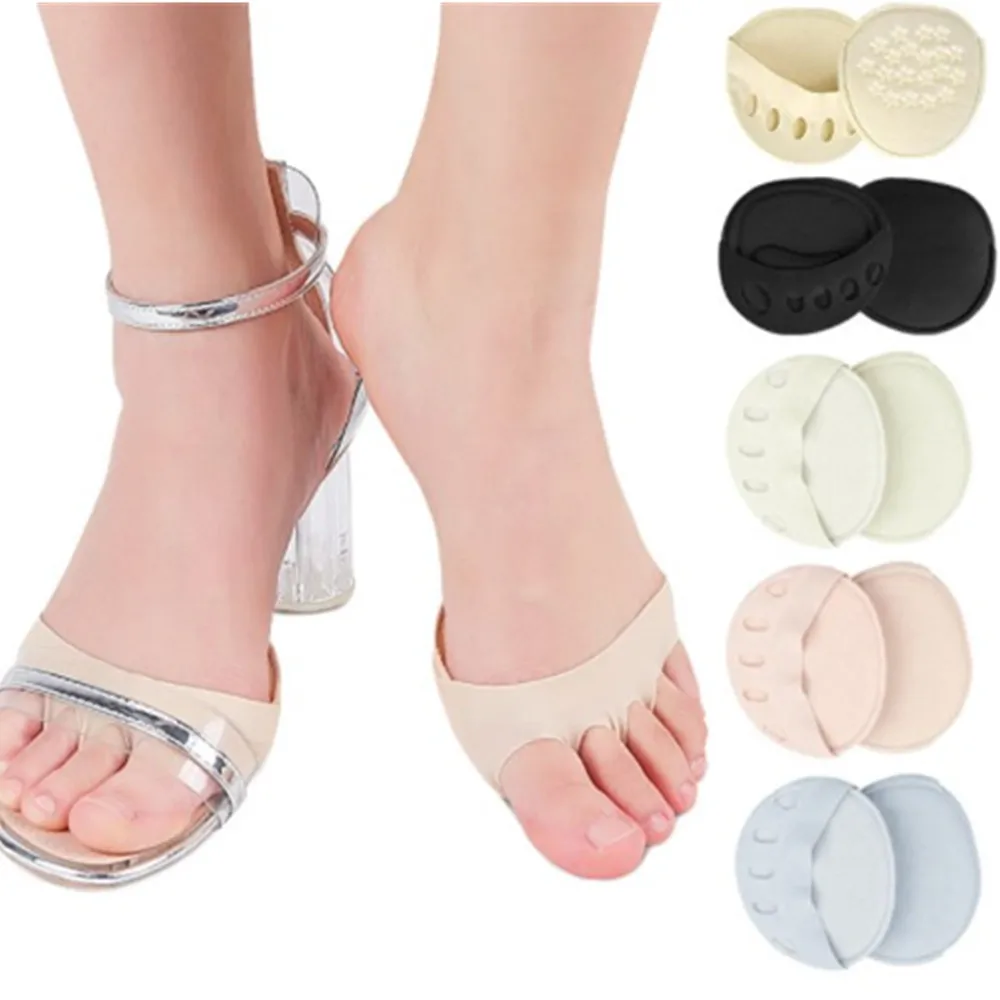 New Five Toes Forefoot Pads For Women High Heels Half Insoles Calluses