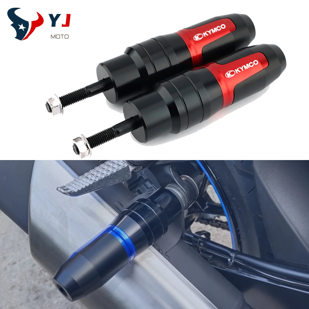 

For KYMCO Xciting 300 250 S400 Downtown 200i 30 Motorcycle CNC Accessories Falling Protection Exhaust Slider Crash Pad Protector