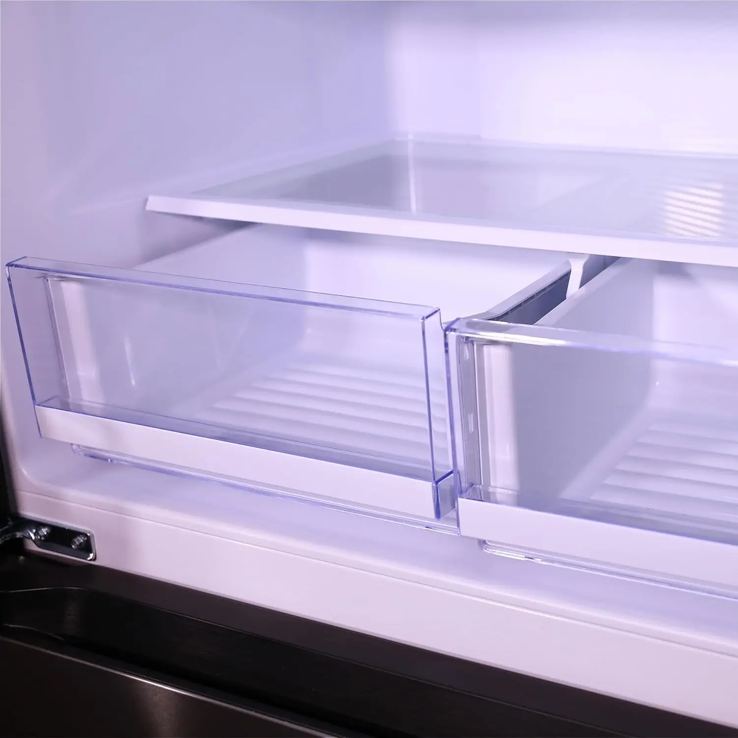 Frost Free French Door Refrigerator, 18-Cu.Ft, Metallic 4