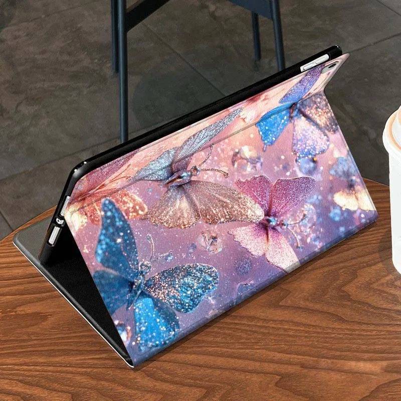 Cartoon Glowing Firefly Tablet Case