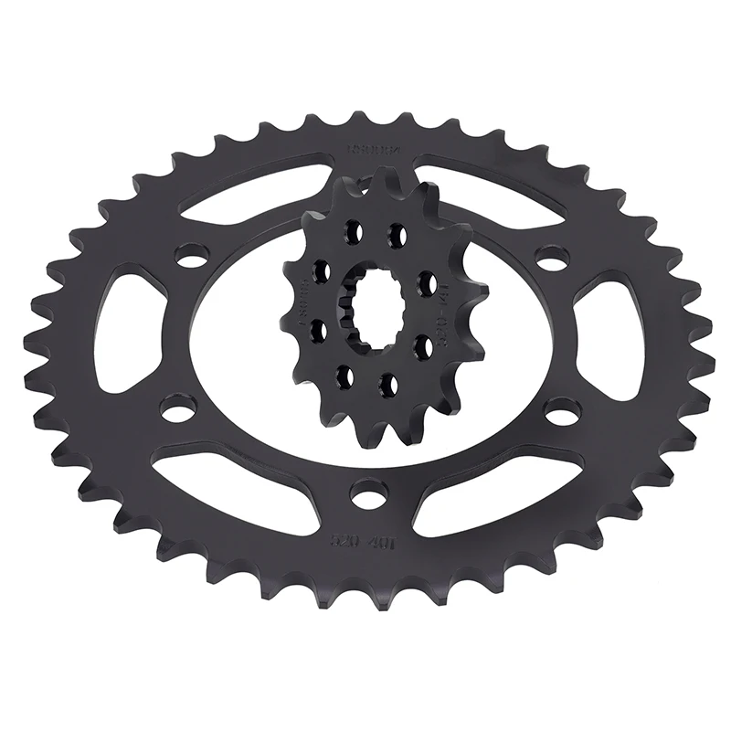 Motorcycle 520 14T 15T 16T 40T 43T 45T Front Sprocket and Rear Sprocket Chain Wheel For Yamaha MT-03 B082 MT-25 YZF-R25 YZF-R3