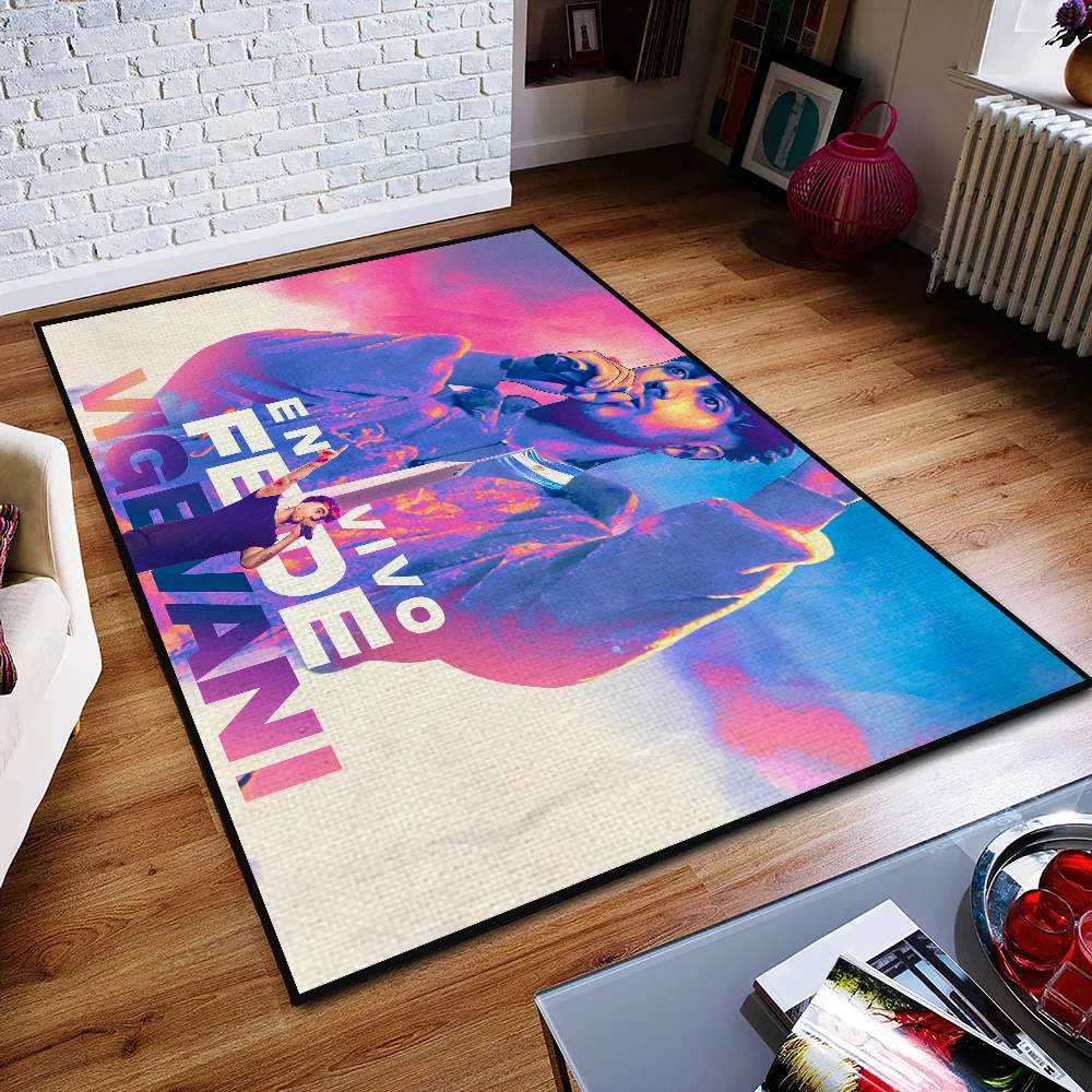 Door Mat Anti-Slip Kitchen V-Vigevani Bedroom Handmade Tufted Rug Carpet Living Room Fede Entrance Celebrity Decoration 2