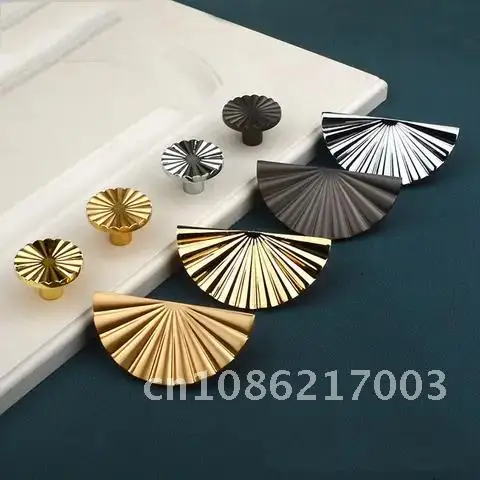 

Innovative 1 piece Gold Round Rectangle Shape Wardrobe Pulls Dresser Knobs Furniture Hardware Decor Door Handles