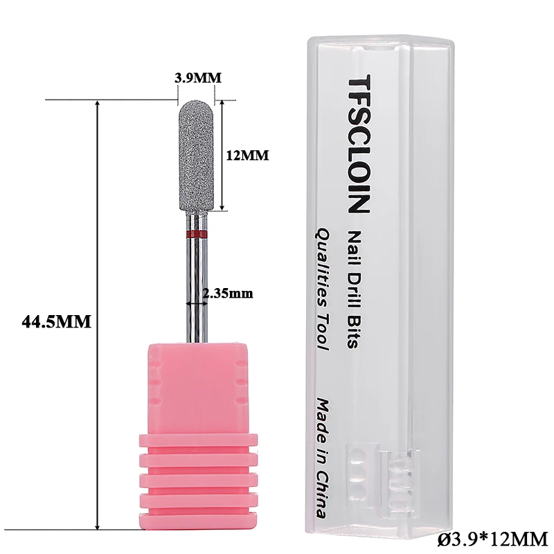 TFSCLOIN 1PC 전기 네일 드릴 비트 밀링 커터 매니큐어 액세서리 페디큐어 기계 네일 파일 젤 폴리쉬 리무버 도구