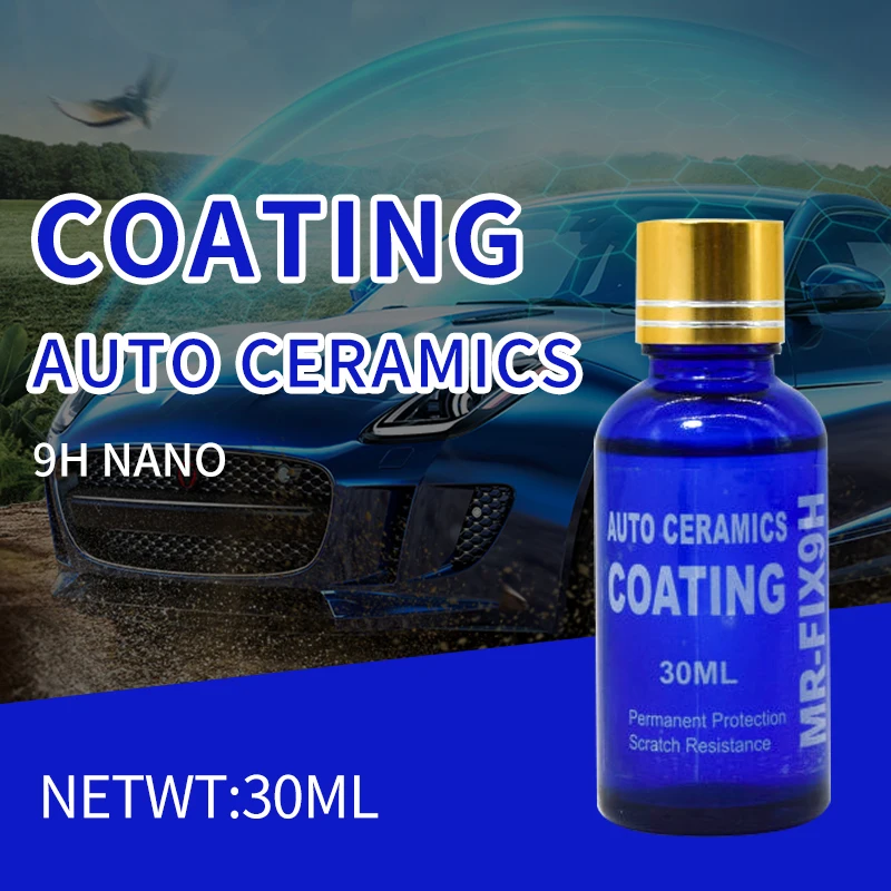 9HCeramicCarCoatingLiquidGlassWaterproofNanoCeramicsPaintCare