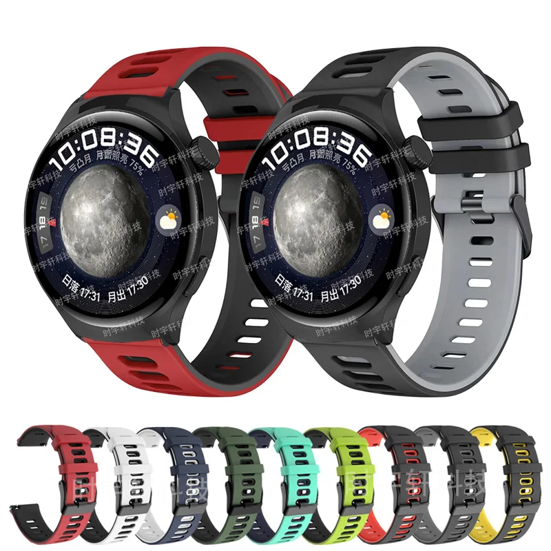 Cinturino Smartwatch Da 22Mm Per Huawei Watch 4 Cinturino Da Polso Pro Cinturino In Silicone Per Huawei Gt 3 Se/Gt 2 Gt3 46Mm/2E Bracciale Correa