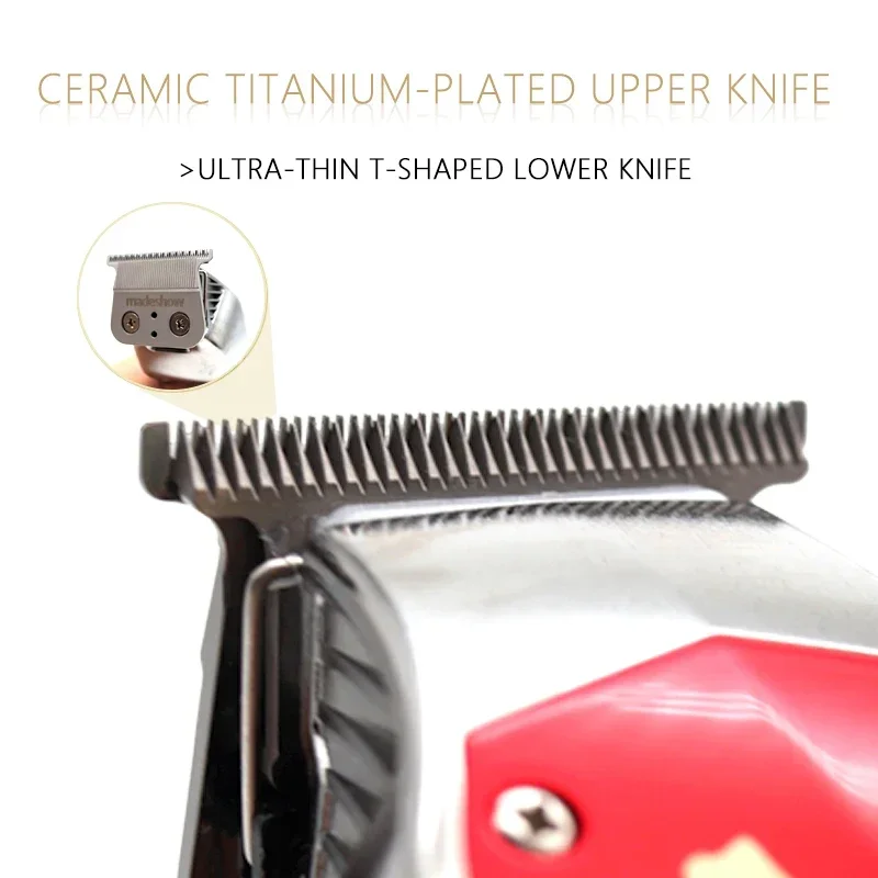 Madeshow M11 Professioneller Haarschneider, 7200 U/min, elektrischer Spezial-Gravur-Trimmer für Männer, Haarschneidemaschine, Haarschnitt – Detail 2