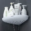 ECOCO Triangular Corner Bathroom Shelf Wall-Mounted Storage Rack Lotions Storage Kitchen Organizer For Bathroom Accessories 6