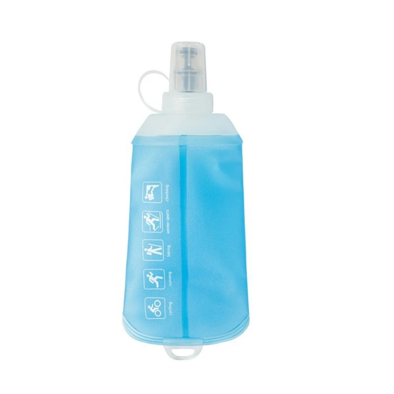 Extendable Foldable Water Bottle Flexible Bottle Reusable Water Bottle for Hikings Adventure Traveling Outdoor Sport sports water bottle portable water bottle