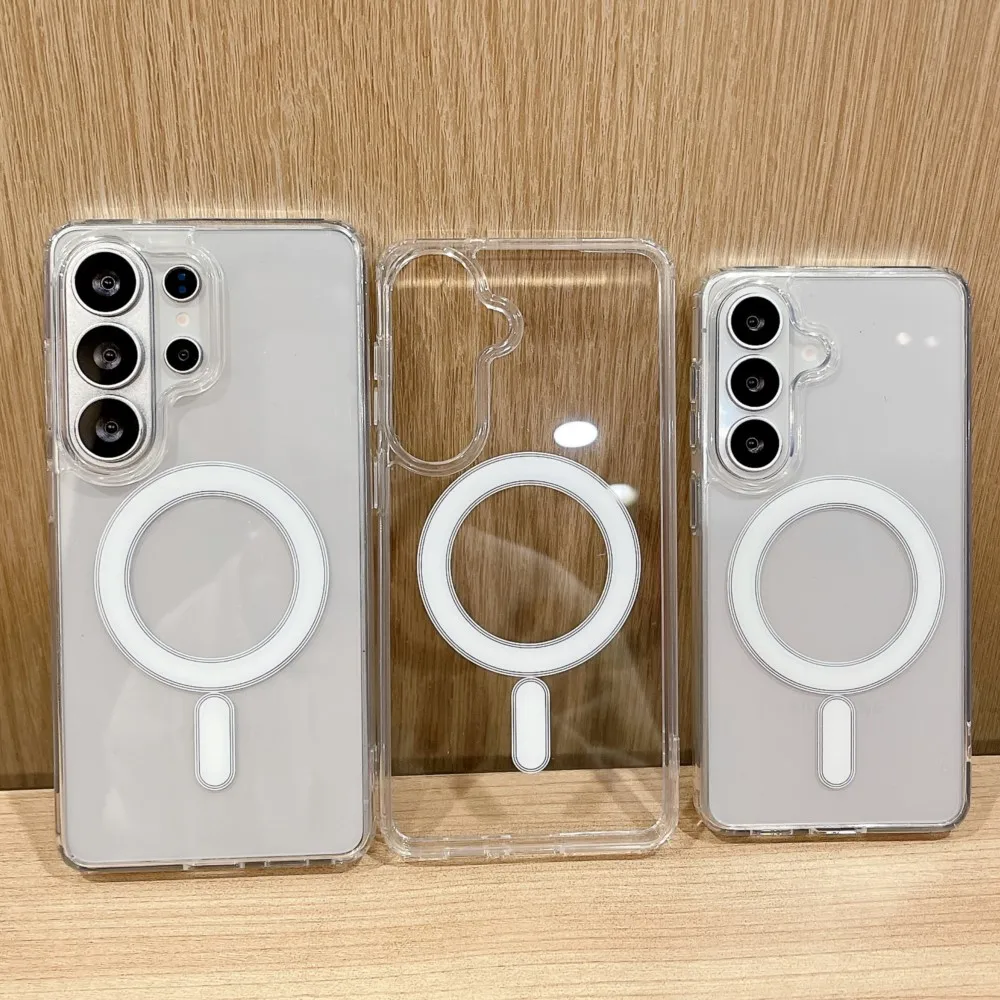 Magsafe Magnetic Clear Acrylic Phone Case Cover