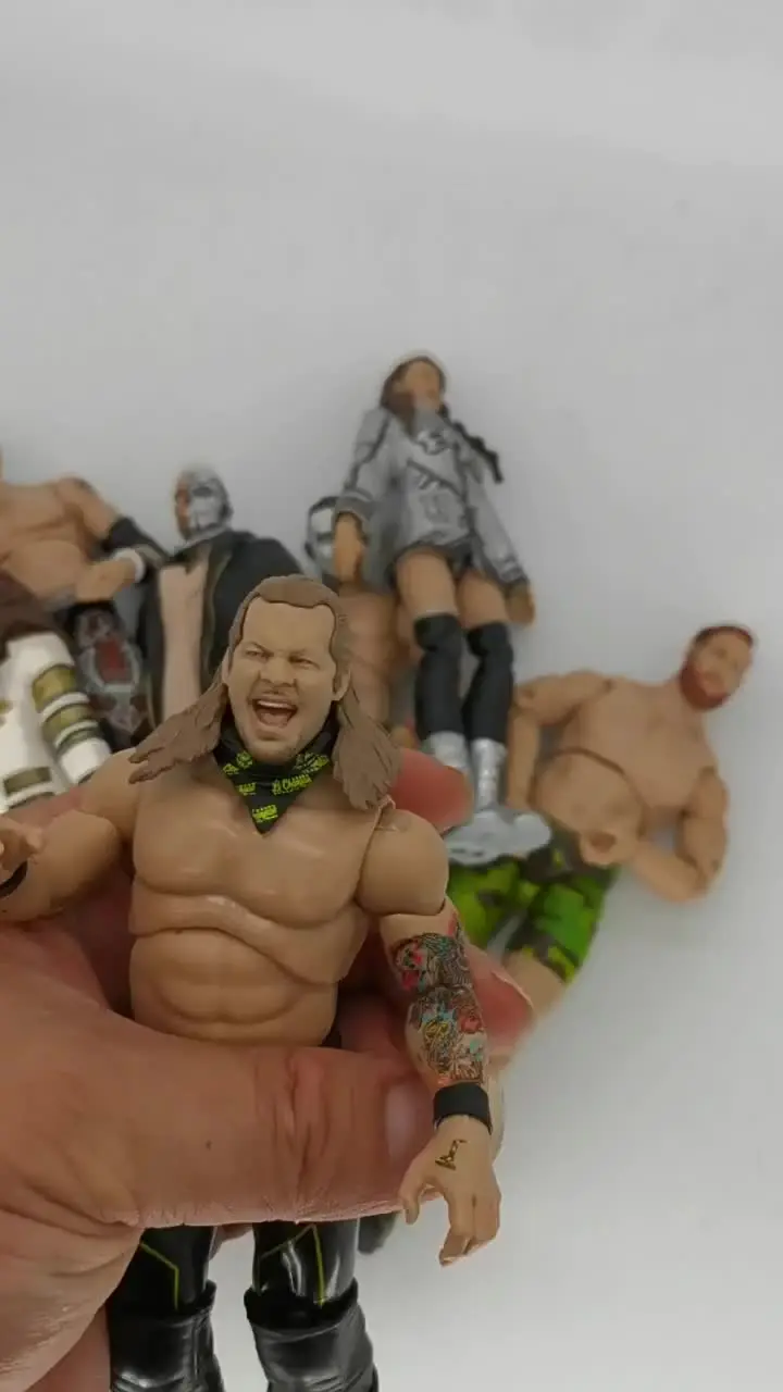 6'-7'Rare WWE/AEW /WWF/WCW Figure Collection PVC All Elite