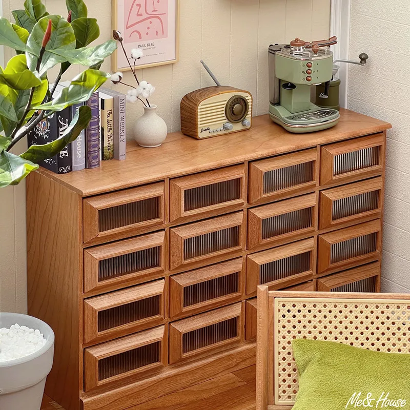 1/6 Mini Model Dollhouse Furniture Wooden Lattice Drawer Locker Cabinet Cupboard OB11 BJD Lol Blyth Doll Accessories Living Room 1 12 dollhouse miniature chest of drawer cabinet bedside table cabinet model furniture accessories for doll house decor kids toy