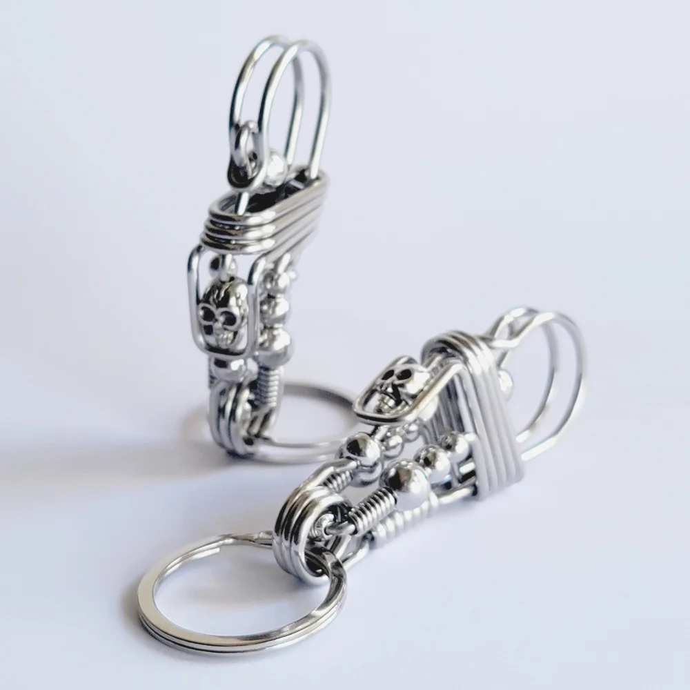 Louis PORTACHIAVI PARETE *MOTO* CON 8 GANCI - Foto 9