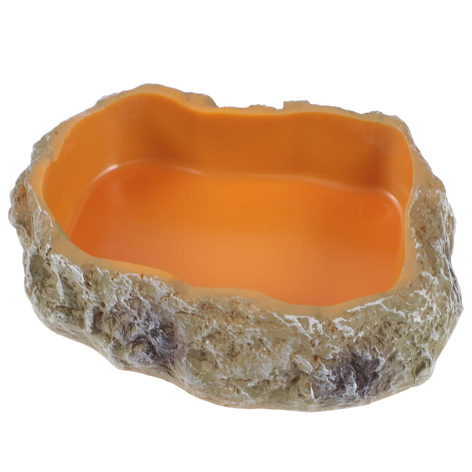 Feeding Supplies Decorative Reptile Dish Food Water Bowl Amphibia Terrariums Holder Tray reptile feed bowls