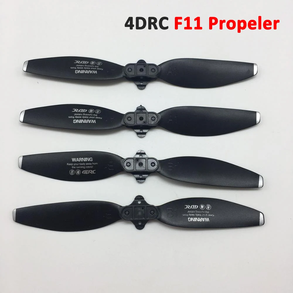 

4 шт./компл. 4 ДРК F11 PRO RC Wifi FPV Дрон оригинальный пропеллер реквизит кленовый лист лезвие запасная часть 4D-F11 PRO