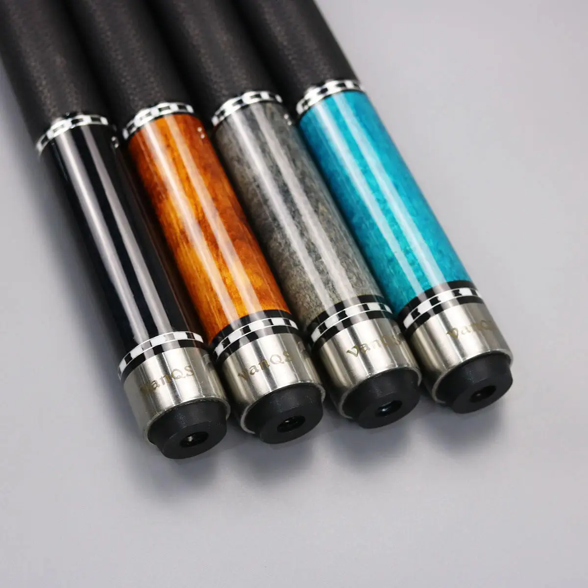 신제품 밴크스 수제 레이디얼 핀 조인트 1/2-피스 카본 파이버 샤프트 당구 큐 12.5mm 팁 가죽 그립 당구 스틱
