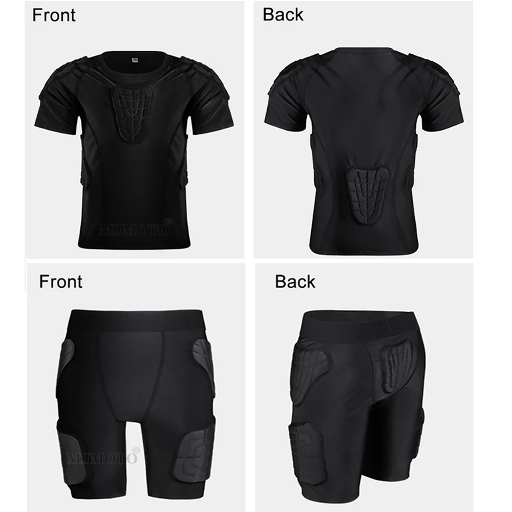 Youth Children Summer Motorcycle Jacket Armor Kids Moto Protection Motocross Underwear Anti-collision Motorbike Base Layer S-XL