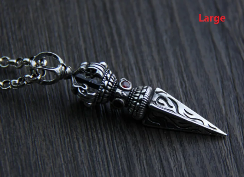 S925 Sterling Silver Pendant | Man Pendants Buddhism