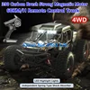 4WD 1/16 Scale 60KM/H All Terrain Off Road RC Car 2.4 Speed Adjust LED Highlight High Speed Drift Remote Control Truck Car Model 1