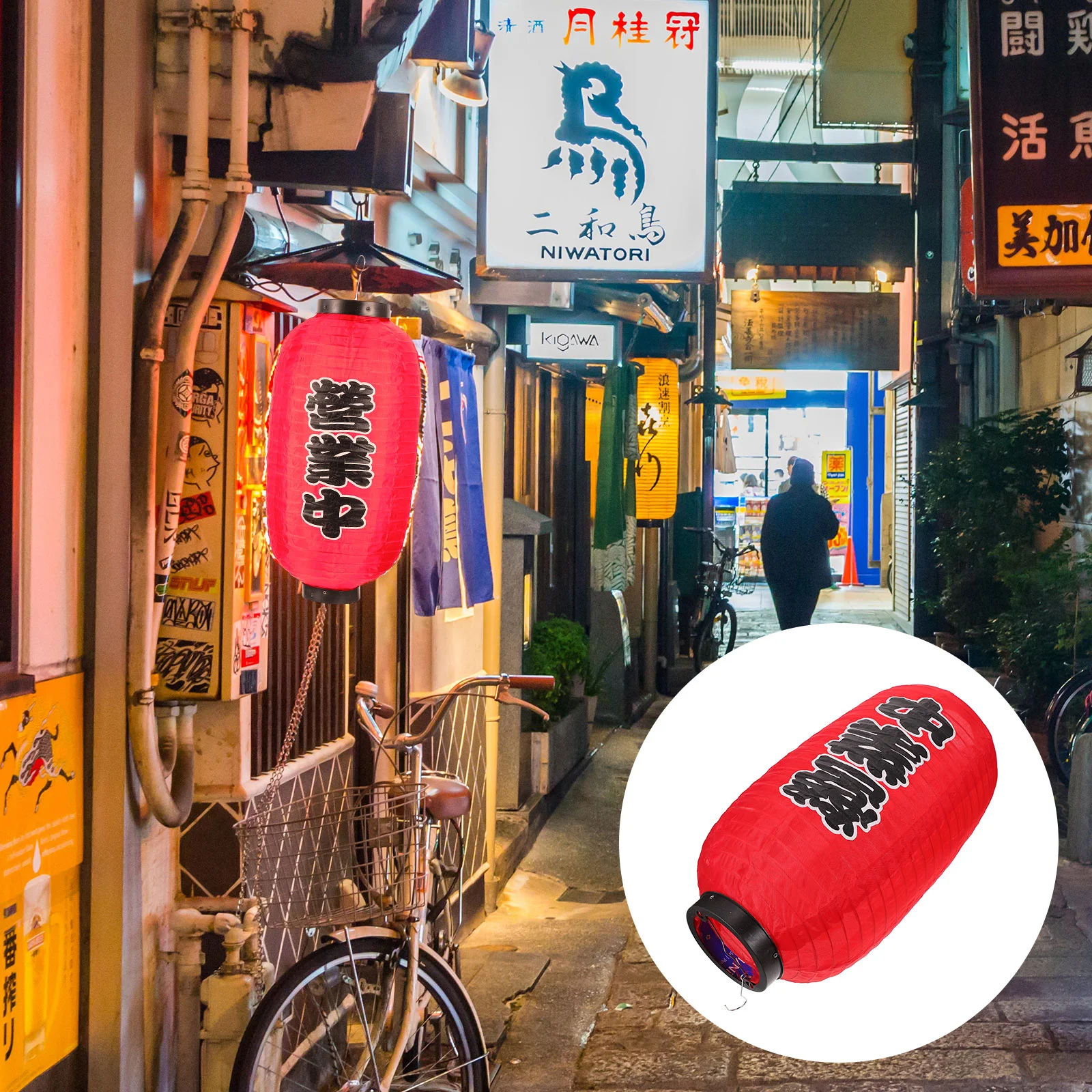 

Hanging Japanese Style Lanterns Sashimi Shop Lanterns Shop Door Lanterns Waterproof Lanterns Sushi Store Decorative Lantern