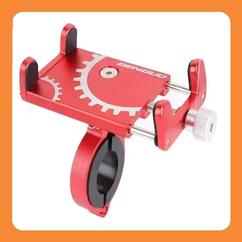 จักรยานสกู๊ตเตอร์อลูมิเนียมผู้ถือโทรศัพท์มือถือจักรยานเสือภูเขาวงเล็บโทรศัพท์มือถือขาตั้งอุปกรณ์ขี่จักรยาน 9