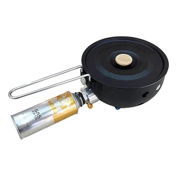 Wholesale Portable Camp Picnic Gas Stove Nonstick Frying Pan Outdoor Tourist Camping Butane Gas Stove 1