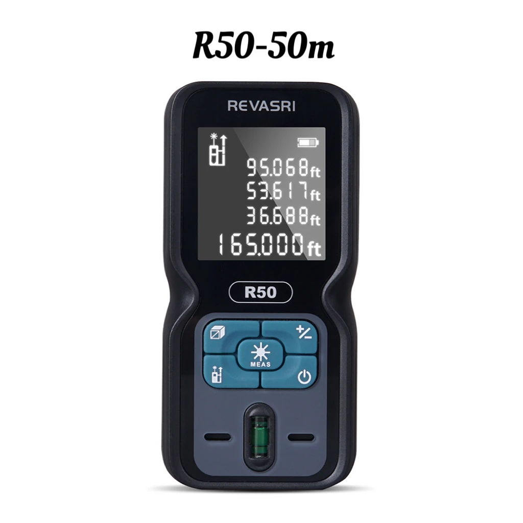 Лазерний далекомір 50M/80M/120M Далекомір Професійний вимірювач Інструмент для лазерного вимірювання Лазерний далекомір Лінійка Тестовий інструмент