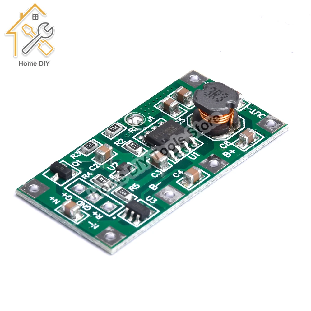 5V 1A UPS Uninterrupted Power Supply Module 3.7V Polymer 18650 Lithium Battery Step Up Reverse Overvoltage Protection Board 1pcs 5v 1a micro usb 18650 lithium battery charging board charger module protection dual functions tp4056