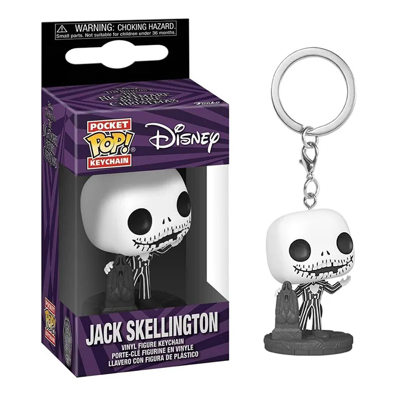 thumbnail image 4 of FUNKO POP Llavero Disney Pesadilla antes de Navidad Jack Oogie Boogie Teddy Mayor Sally Zero Pumpkin King Figura de vinilo de juguete, 4 of 5