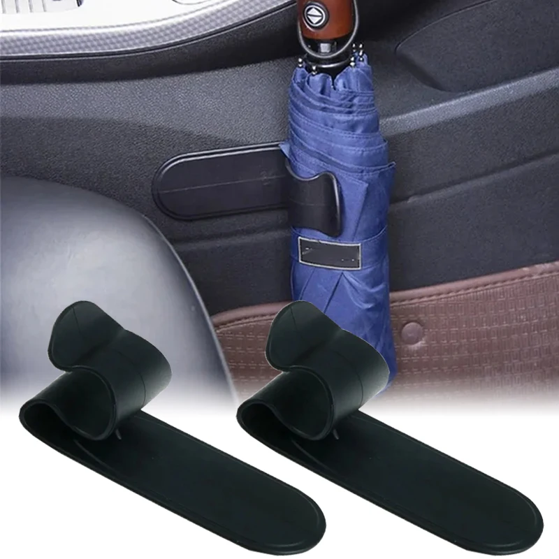 Multifunctional Car Fastener Clip Mini Umbrella Holder Clip Hook Universal Car Rear Trunk Mounting Bracket Interior Storage