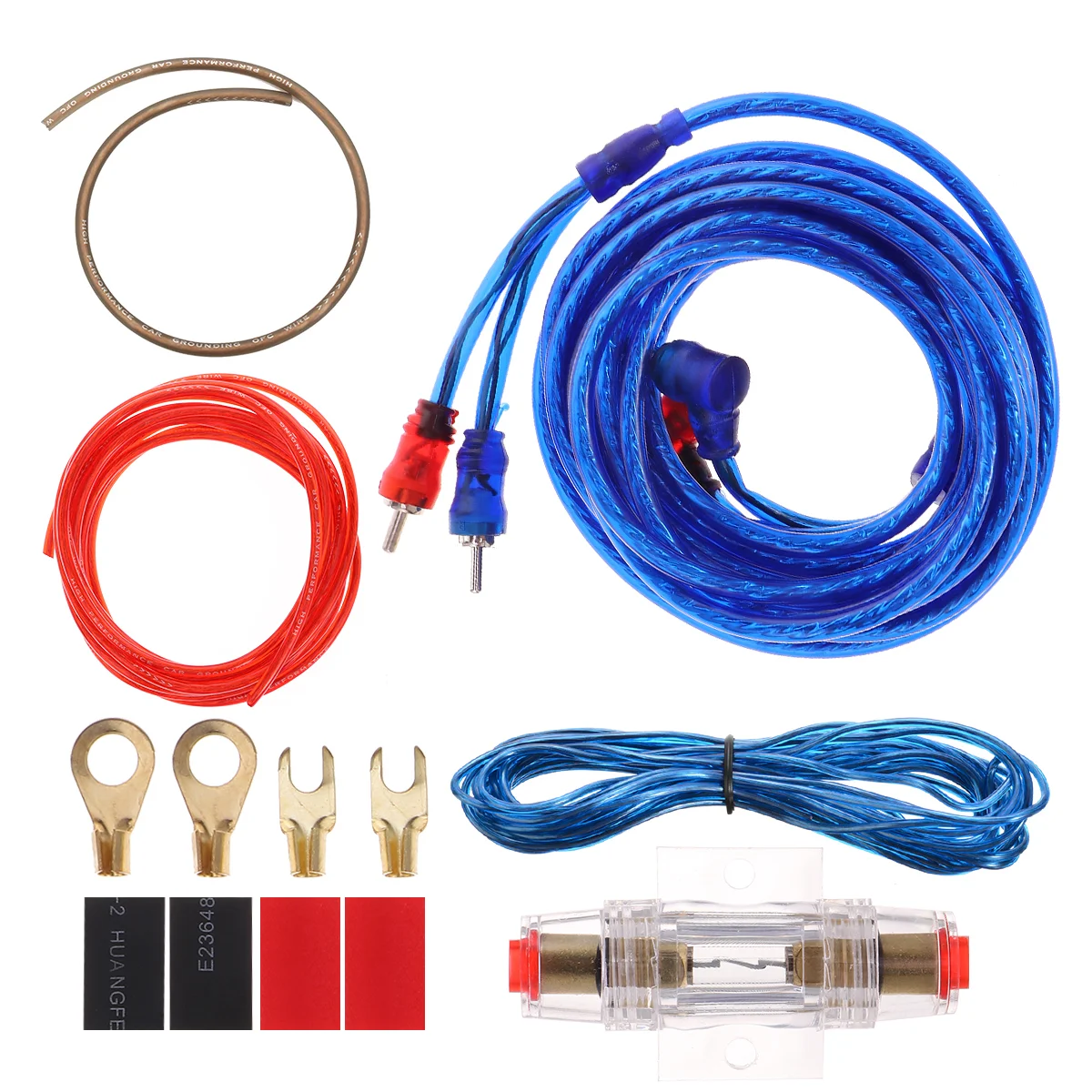 

8 GA Car Accessory Cable Pure Copper Amplifier Install Wires Accessories Power Cord