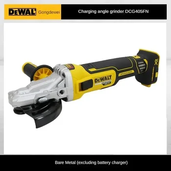 DeWalt 앵글 연마기 브러시리스 핸드 헬드 연삭기, 연마기, 무선 리튬 배터리 절단기, Dcg405