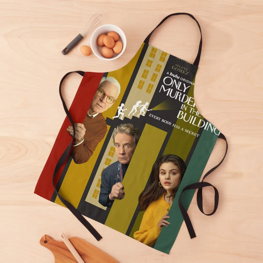 

Only Murders In The Building Apron Barista Kitchen Things And For Home cook wear Apron