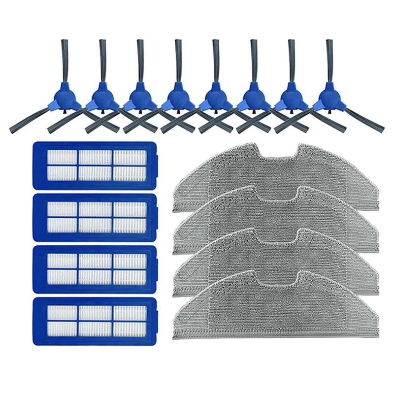 

Фильтры НЕРА, боковая щетка, тряпка для швабры, аксессуары для Eufy Robovac G10 G30, набор аксессуаров для робота