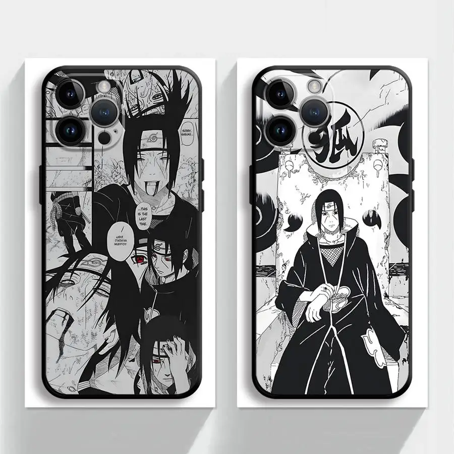 Uchiha Itachi Black Soft Anime Phone Cover Case