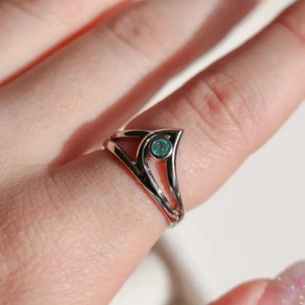 Fashion Trend Niche Valorant Sage Gamer Ring Men's and Women's Creative Gift Ring Geek Jewelry Gamer Adjustable PopularGift ring set gold color rings couples rings stainless steel ring tibetan silver rings signet ring finger watch ring finger ring gold color ring chain ring half face ring amethyst zirconia ring silver ring opening ring fidget spinner ring sparkling heart ring tungsten ring adjustable rings zircon crystal ring wedding rings moissanite diamond ring color change ring wedding ring jewelry accessories