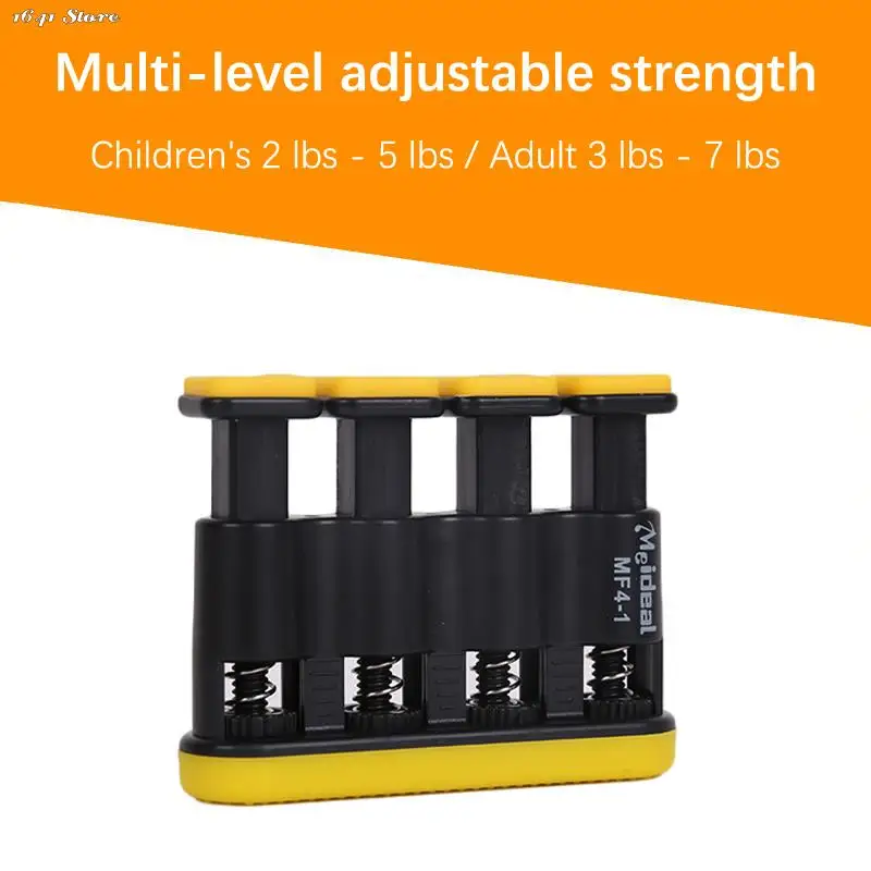 Hand Grip Finger Trainer Strengthener Adjustable Power Training Home Fitness Equipment Piano Guitar Finger Exerciser Trainers 1x hand strengthener finger trainer finger strength trainer hand grip trainers hand grip exerciser hand exerciser hand trainer